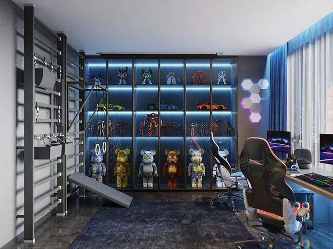 ！两种设计我果断选了第一种太爽了开元棋牌我终于有自己的电竞房了！(图1)